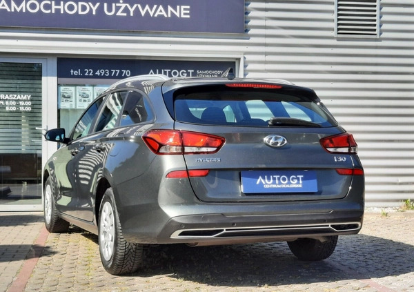 Hyundai I30 cena 66900 przebieg: 55260, rok produkcji 2022 z Ryki małe 326